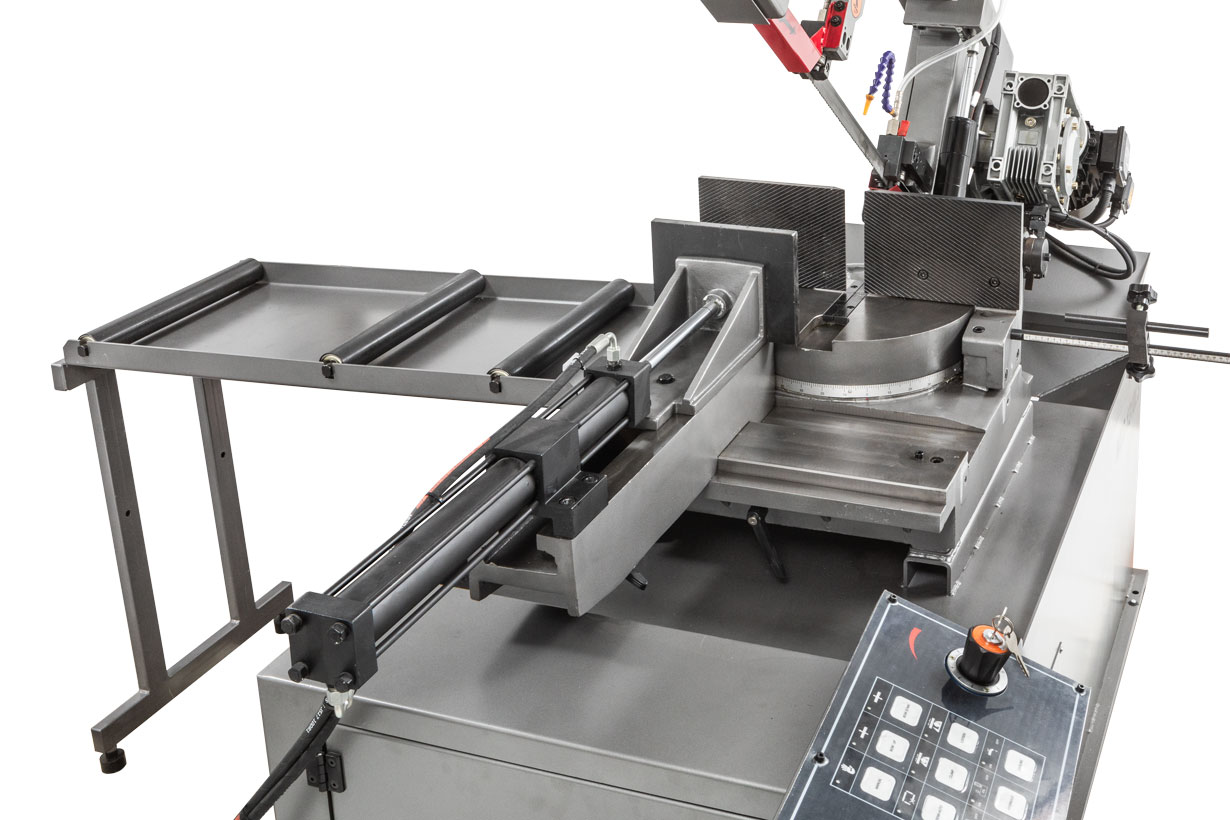 JET MBS-1318LS Полуавтоматический ленточнопильный станок по металлу