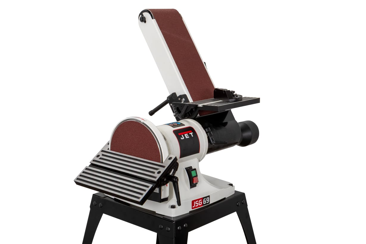 JET JSG-69 Тарельчато-ленточный шлифовальный станок
